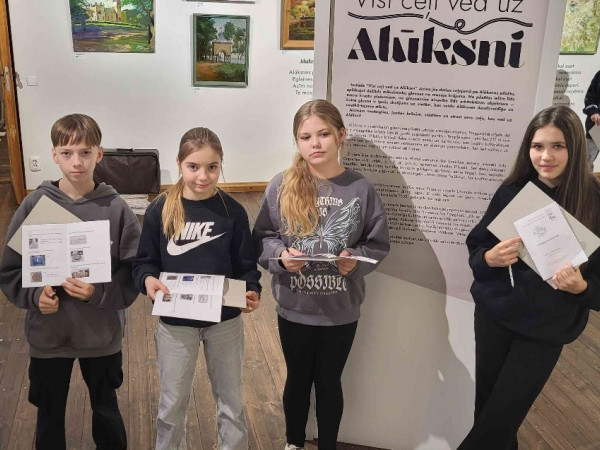 Muzejpedagoģiskā programmā “Muzeja detektīvs”