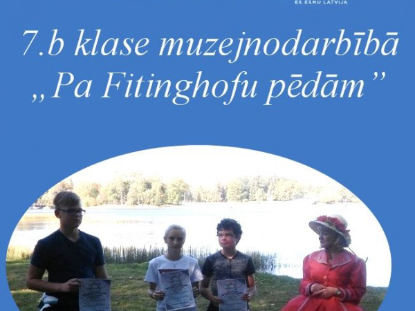 Muzejnodarbībā „Pa Fitinghofu pēdām”