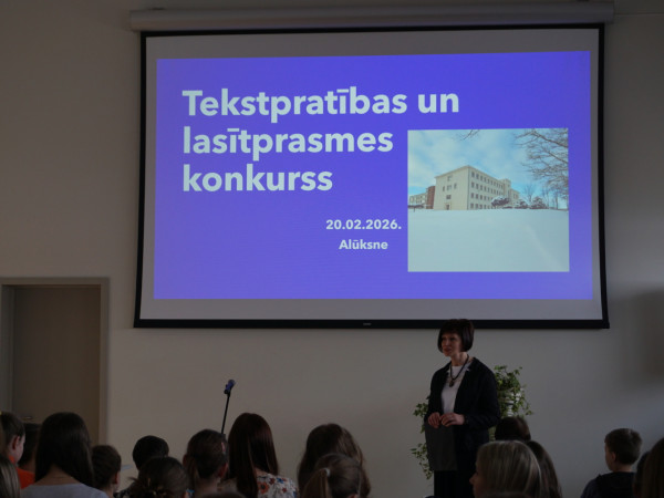 Tekstpratības un lasītprasmes konkurss