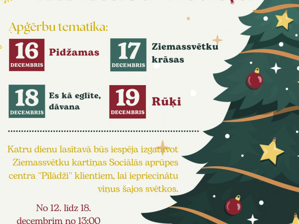 Ziemassvētku aktivitāšu nedēļa